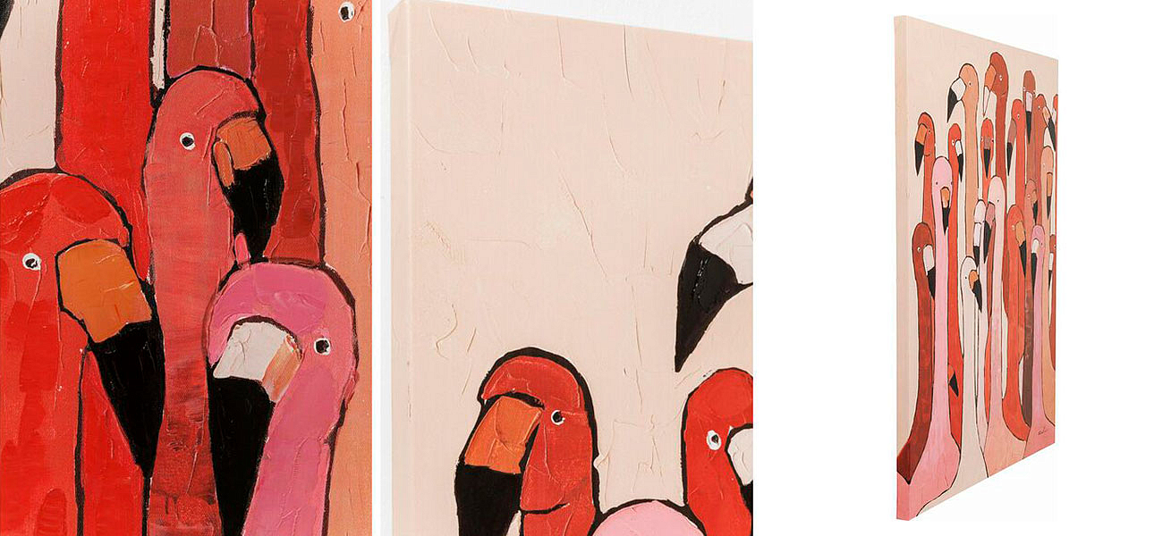 Постер A flock of Flamingos Постер A flock of Flamingos - Loft-Concept в Перми
