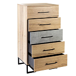 Комод с 3-мя ящиками в стиле лофт Urban Style Space варинант исполнения - 5 | Loft Concept в Перми