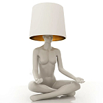 Лампа MANNEQUIN LAMP с абажуром телесный замок варинант исполнения - 1 | Loft Concept в Перми