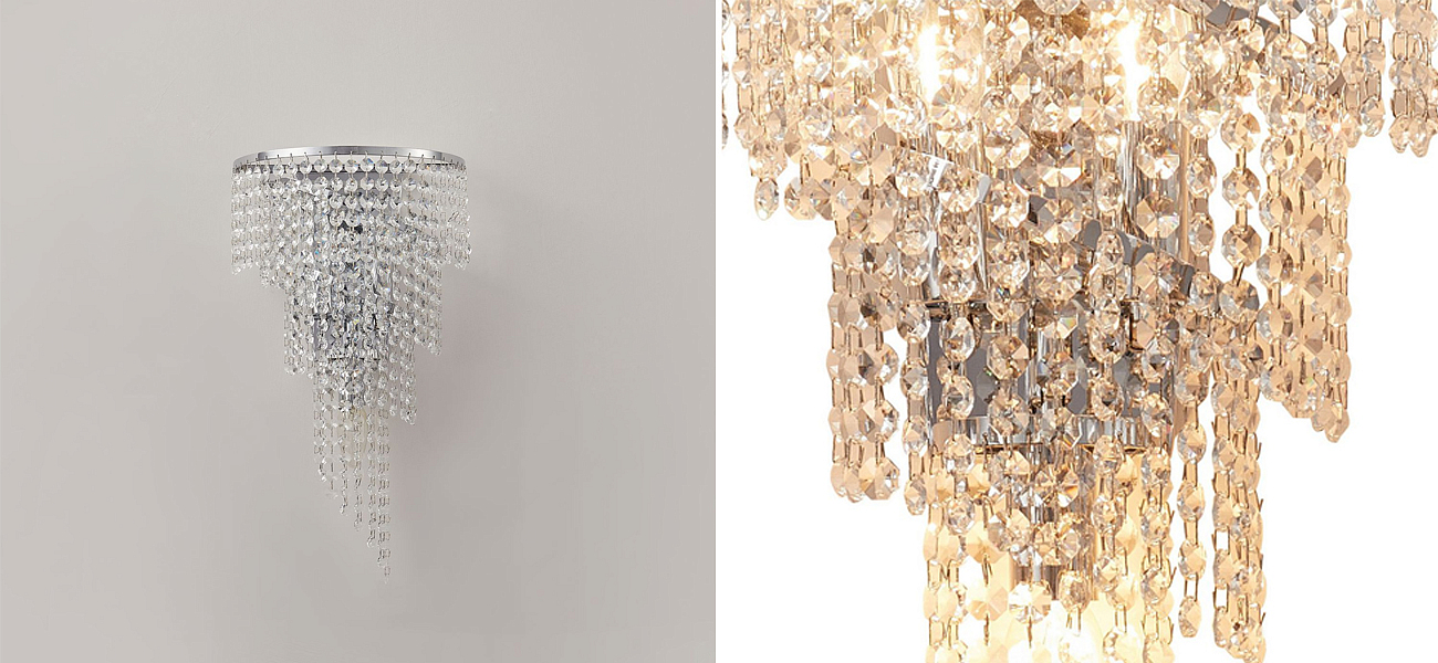Хрустальное бра Crystal Art Хрустальное бра Crystal Art - Loft-Concept в Перми