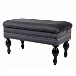 Мягкая банкетка с зоной для хранения Casket Dark Grey варинант исполнения - 2 | Loft Concept в Перми