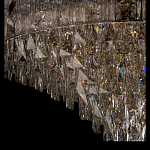 Люстра с каскадом из прозрачного хрусталя Constant Sparks варинант исполнения - 12 | Loft Concept в Перми