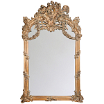 Зеркало настенное в ажурной раме с эффектом старины Classic Ornament Mirror варинант исполнения - 1 | Loft Concept в Перми