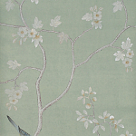 Обои ручная роспись Badminton Mercury Grey варинант исполнения - 2 | Loft Concept в Перми