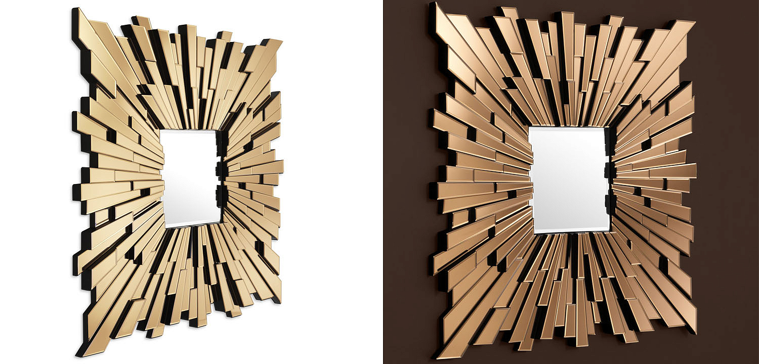 Зеркало Eichholtz MIRROR MOONRIVER Зеркало Eichholtz MIRROR MOONRIVER - Loft-Concept в Перми
