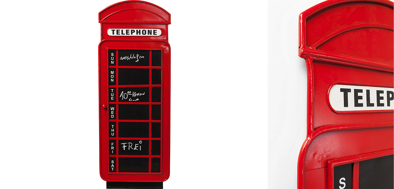 Магнитная доска Red Telephone Box Магнитная доска Red Telephone Box - Loft-Concept в Перми
