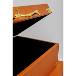 Комплект оранжевых чемоданов Golden Twigs варинант исполнения - 3 | Loft Concept в Перми