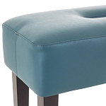 Мягкий  пуф на черных ножках Winton Pouf варинант исполнения - 2 | Loft Concept в Перми