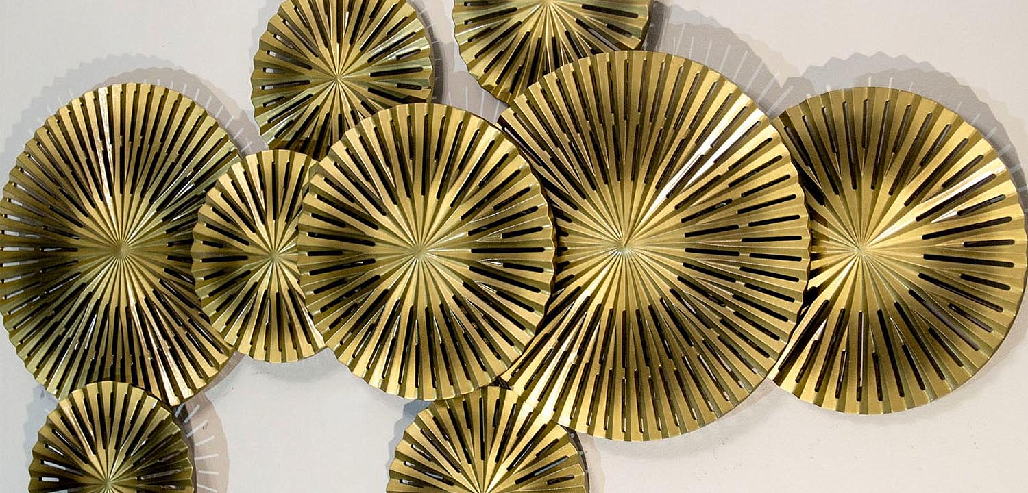 Арт-объект Apollo Brown and Gold Wall Plaque Disc gap 9 Арт-объект Apollo Brown and Gold Wall Plaque Disc gap 9 - Loft-Concept в Перми
