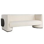 Трехместный диван Florida Sofa  с элегантным деревянным декором  варинант исполнения - 1 | Loft Concept в Перми