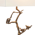 Настольная лампа на ветвистом корпусе с птичками Inspiration from Nature варинант исполнения - 1 | Loft Concept в Перми