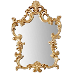 Настенное зеркало Callero Golden Mirror варинант исполнения - 1 | Loft Concept в Перми