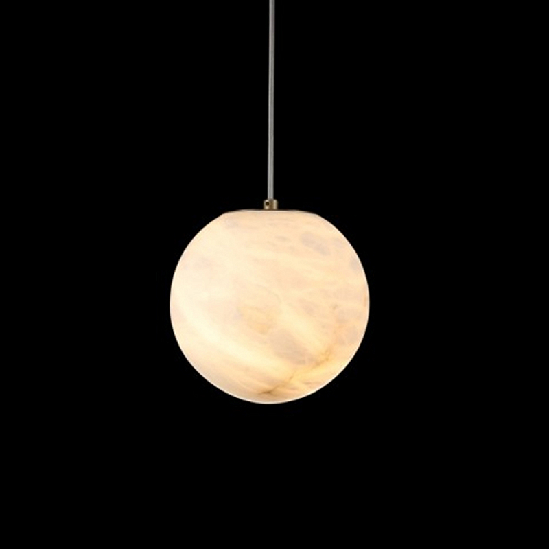 Люстра подвесная с сферическими плафономи из натурального камня Glowing Spheres Латунь Белый Люстра подвесная с сферическими плафономи из натурального камня Glowing Spheres Латунь Белый в Перми | Loft Concept