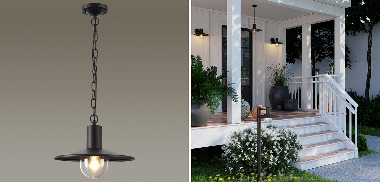 Уличный подвесной светильник Leicester Street Hanging Lamp Уличный подвесной светильник Leicester Street Hanging Lamp - Loft-Concept в Перми