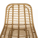 Стул барный с ротанговым плетением Half Bar Chair with Wicker без подлокотников варинант исполнения - 5 | Loft Concept в Перми