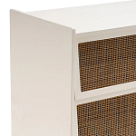 Комод с 3-мя ящиками из ротанга Blais Cream Wicker Furniture варинант исполнения - 5 | Loft Concept в Перми