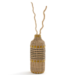 Ваза декоративная из натурального плетеного бамбука Bamboo Decor 42 варинант исполнения - 1 | Loft Concept в Перми