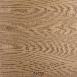 Серый матовый кухонный гарнитур с фасадом под дерево Vincens Kitchen Set варинант исполнения - 3 | Loft Concept в Перми