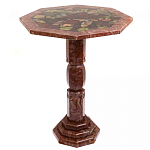 Кофейный стол из натуральных камней Лемезит и Яшма Natural Stone Tables варинант исполнения - 7 | Loft Concept в Перми