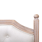 Изголовье кровати бежевое с мягкой обивкой из льна Emma Headboard варинант исполнения - 2 | Loft Concept в Перми