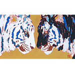 Картина Тигры Pair of Predatory Tigers варинант исполнения - 1 | Loft Concept в Перми