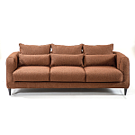 Диван в гостиную Portree Sofa Терракотовый букле варинант исполнения - 1 | Loft Concept в Перми