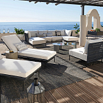 Уличное кресло Alaric Armchair Black варинант исполнения - 7 | Loft Concept в Перми