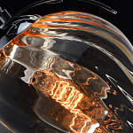 Подвесной светильник со стеклянном плафоном в форме бокала Kaleido варинант исполнения - 10 | Loft Concept в Перми