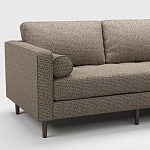 Мебельная ткань Шенилл коричневый цвет 142 см T4-54 варинант исполнения - 5 | Loft Concept в Перми