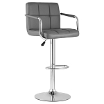 Барный стул с подлокотниками Honory Grey варинант исполнения - 1 | Loft Concept в Перми