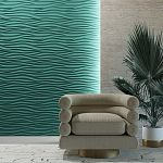 Гипсовая 3D Панель M-33 варинант исполнения - 1 | Loft Concept в Перми