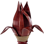 Настольная лампа красная INDONESIAN LAMPS варинант исполнения - 2 | Loft Concept в Перми