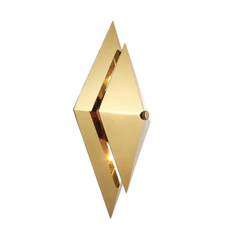 Бра Eichholtz Wall Lamp Augusta Gold Глянцевое золото в Перми | Loft Concept 