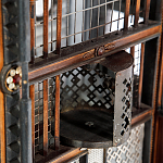 Декоративная антикварная клетка Wise Raven варинант исполнения - 4 | Loft Concept в Перми