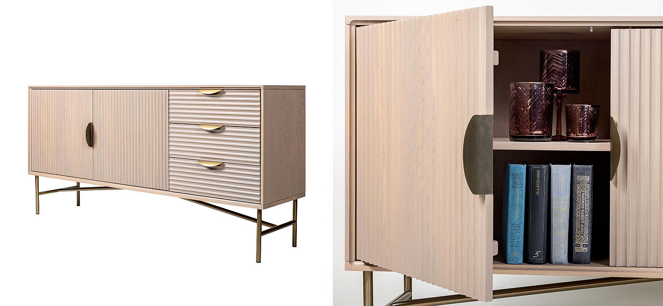 Комод Antique Order Бежевый Шпон Дуба Комод Antique Order Бежевый Шпон Дуба - Loft-Concept в Перми