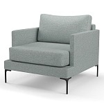 Мебельная ткань Шенилл голубой цвет 138 см T4-20 варинант исполнения - 8 | Loft Concept в Перми