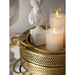 Поднос железный Gold Mesh варинант исполнения - 6 | Loft Concept в Перми