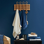 Настенная вешалка из ротанга Wila Wall Hanger M варинант исполнения - 6 | Loft Concept в Перми