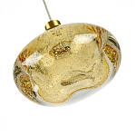 Подвесной светильник с прозрачным стеклянным плафоном округлой формы Effervia  варинант исполнения - 12 | Loft Concept в Перми