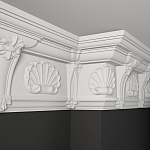 Карниз с орнаментом KO-07 варинант исполнения - 1 | Loft Concept в Перми