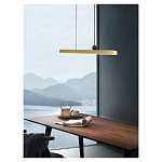 Люстра линейная светодиодная в минималистичном стиле New Age of Light варинант исполнения - 6 | Loft Concept в Перми