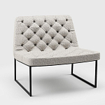 Мебельная ткань Sorbettol Шенилл Сееро-бежевый N 1120 варинант исполнения - 7 | Loft Concept в Перми