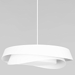 Подвесной светильник круглый белого цвета из металла Vita Cuna варинант исполнения - 1 | Loft Concept в Перми