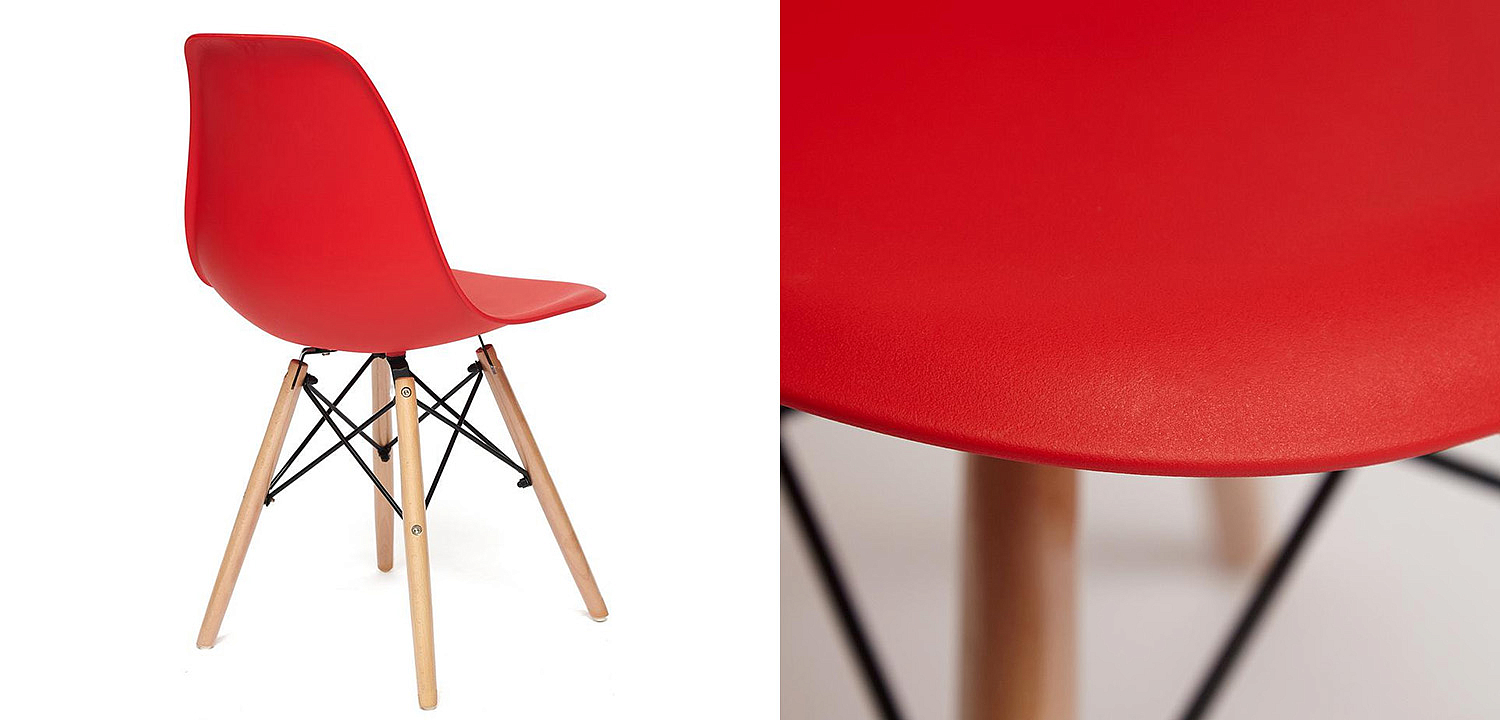 Стул DSW red Стул DSW red - Loft-Concept в Перми