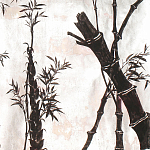 Обои ручная роспись Bamboo Quicksilver on Tarnished Silver gilded paper варинант исполнения - 2 | Loft Concept в Перми