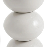 Приставной столик белого цвета Bead варинант исполнения - 2 | Loft Concept в Перми