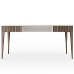 Рабочий стол с прямоугольной белой столешницей и 2-мя ящиками Harper Line варинант исполнения - 1 | Loft Concept в Перми