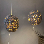 Светильник вязаный из шерсти Wool Oval варинант исполнения - 2 | Loft Concept в Перми