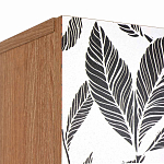 Шкаф с принтом Leaf bouquet варинант исполнения - 6 | Loft Concept в Перми