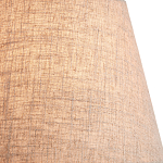 Люстра с белым каркасом и тканевыми абажурами Natural Stems варинант исполнения - 3 | Loft Concept в Перми